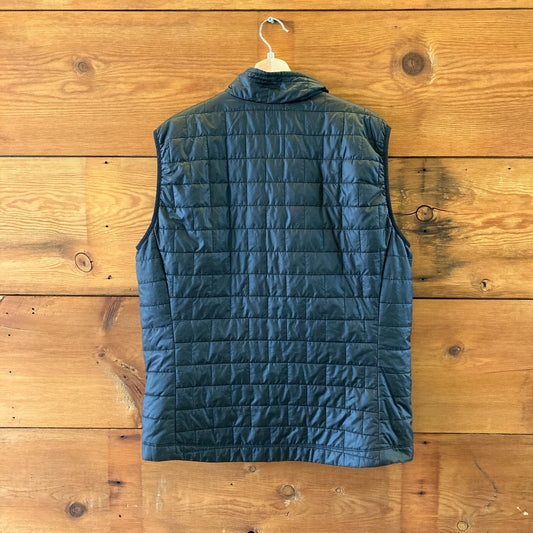 Patagonia Mens Quilted Nylon Zip Up Nano Puff Vest Jacket - Size L - 1103ES