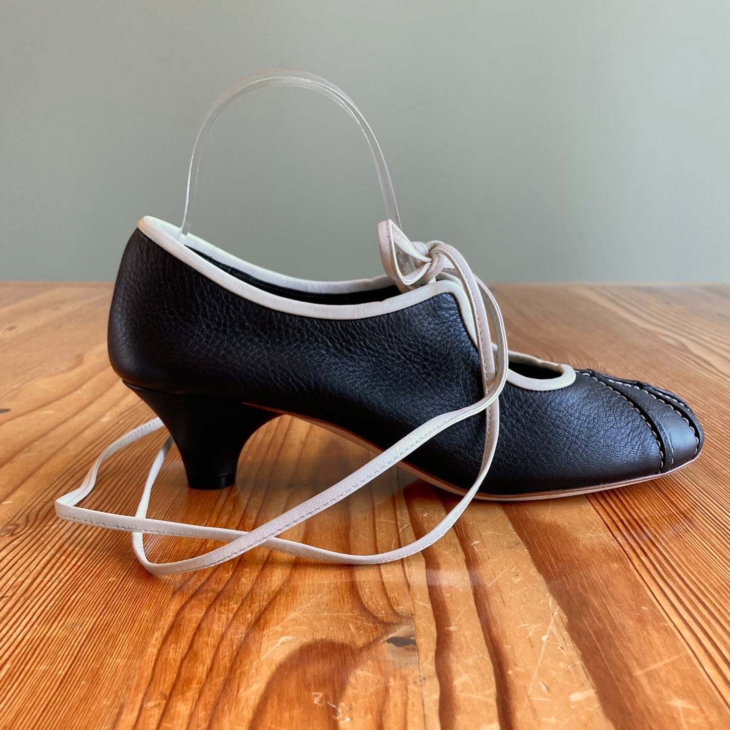 40 / 9.5 - Marni Black Mary-Jane Ballet Heels Shoes $790 NEW w/ Box 0416JW