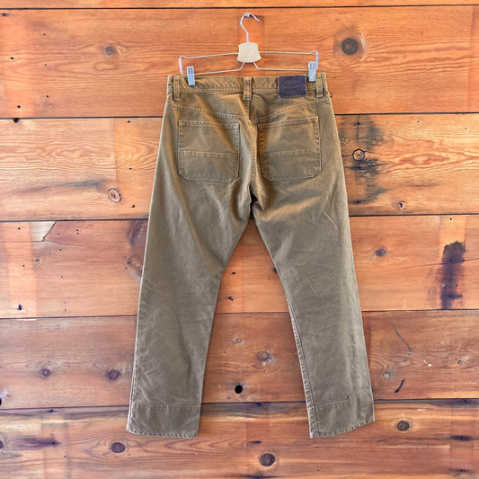 Filson Brown Straight Leg Work Wear Tough Cotton Pants - Size 30 x 30 - 0921HG