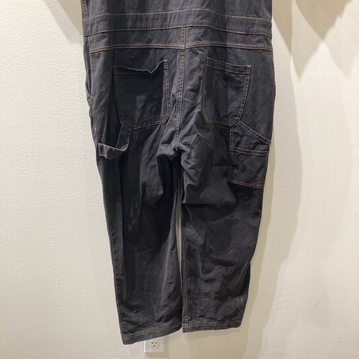Wildfang Black Short Sleeve Essential Coverall Jumpsuit - Size XXL - 0530JF