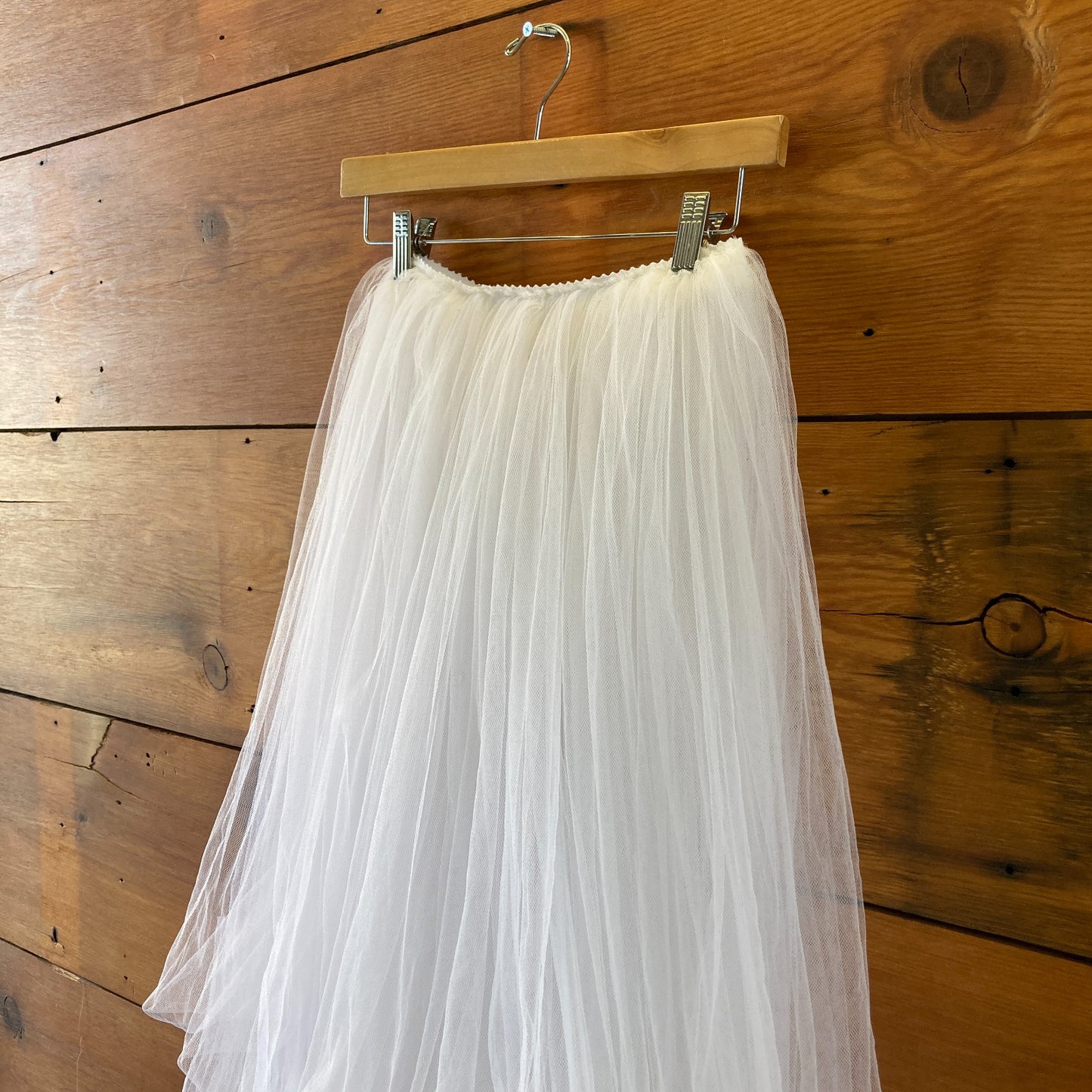 Repetto White Triple Layer Tulle Rehearsal Tutu Ballet Skirt - Sz XS / S- 0415AB