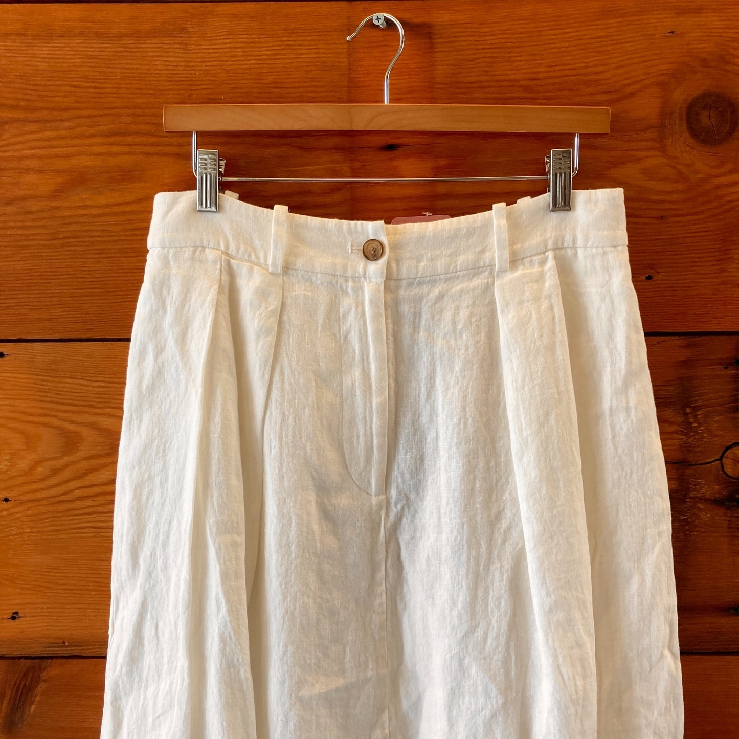 M - Jenni Kayne Ivory White NEW Annabel Skirt 0415AU