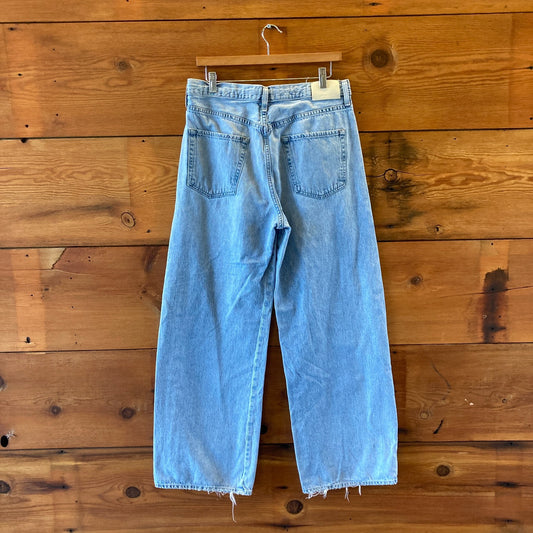 Citizens of Humanity Brynn Drawstring Trouser in Blue Lace - Size 28 - 0425NK
