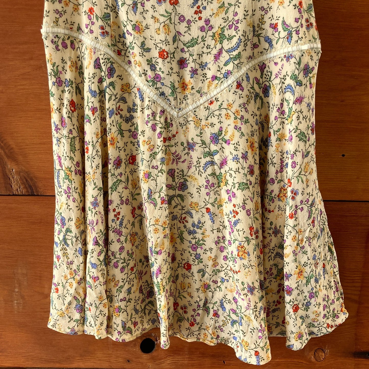 Reformation Floral Print Ondine Puff Sleeve Mini Dress - Size 10 - 1008JG