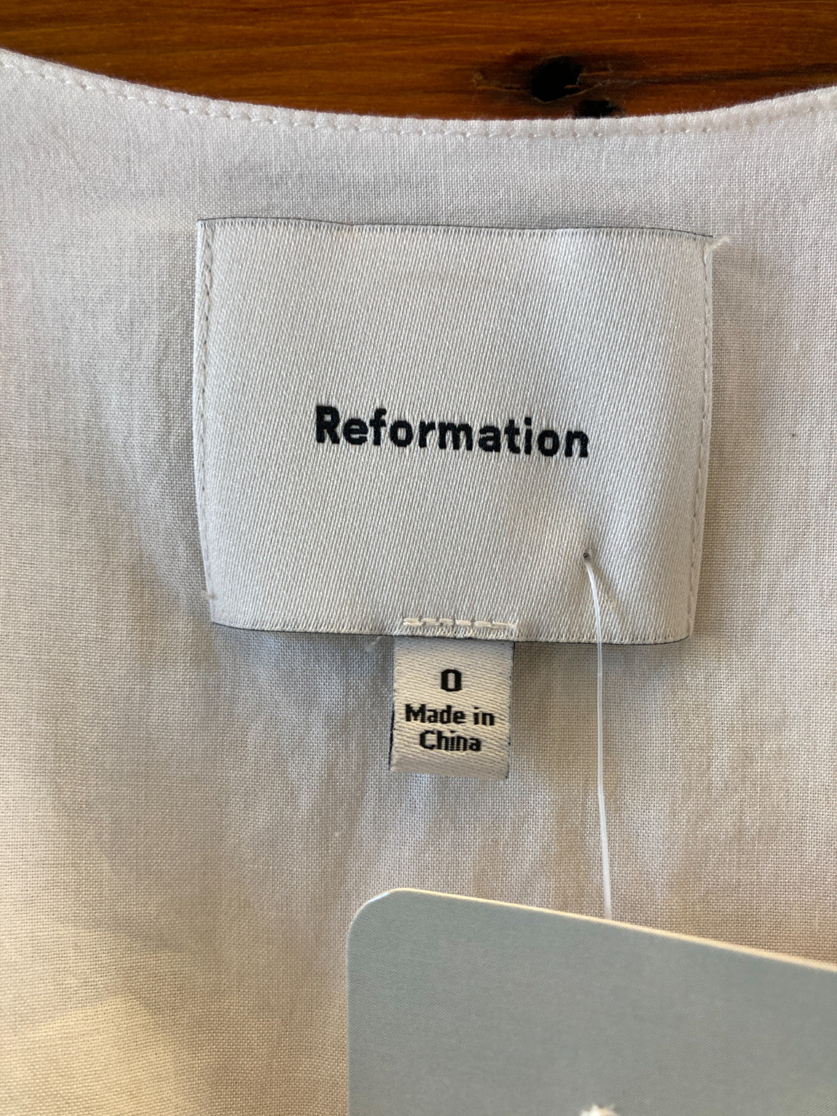 Reformation White Naya Tank & Skirt Two Piece Set - Size 0 - 1018RM