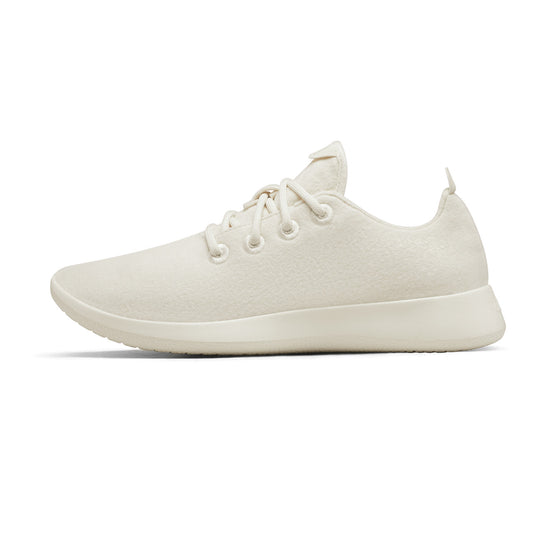 8 - AllBirds Cream Natural White Wool Runners Womens Shoes NEW w/ Box 0110IC