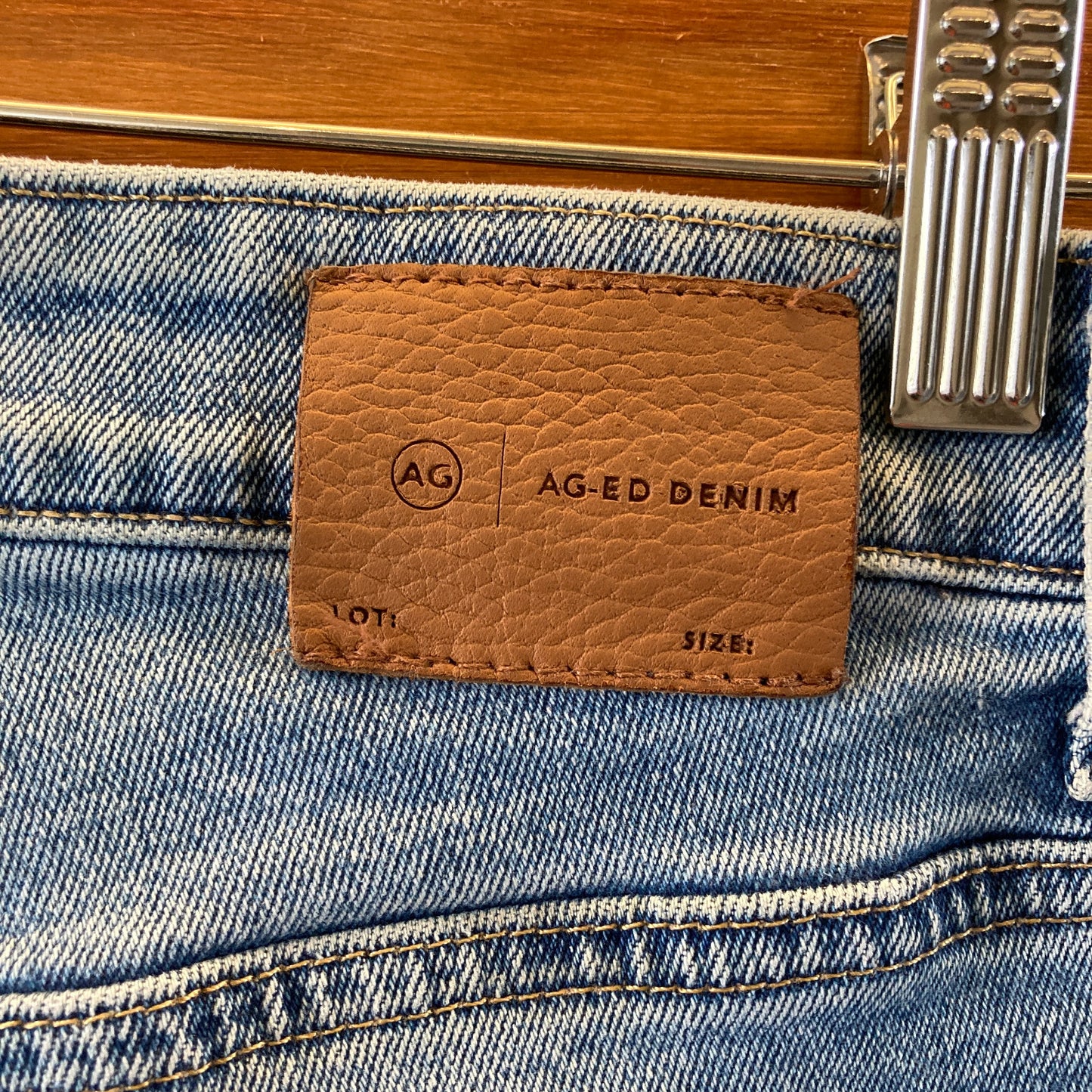 Adriano Goldschmied AG-ED Denim Saige Wide Leg Crop Jeans - Size 31 0617RF