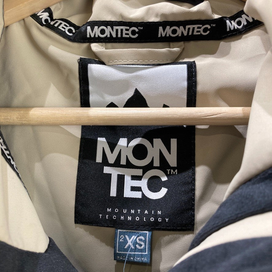 Montec Old White Dune Womens Ski Pullover Anorak Jacket - Size XXS - 0312IG