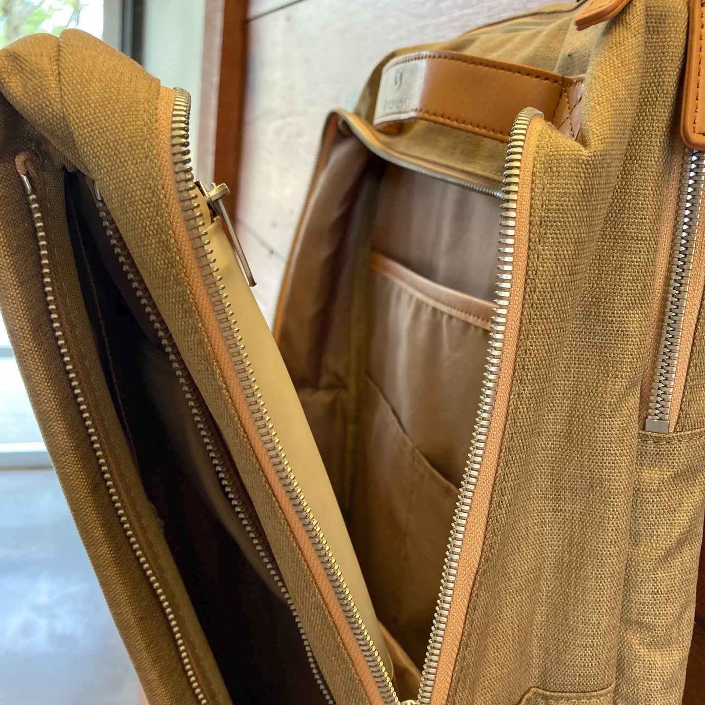 Nordace Khaki Siena Original Travel Laptop Backpack - 1124TA