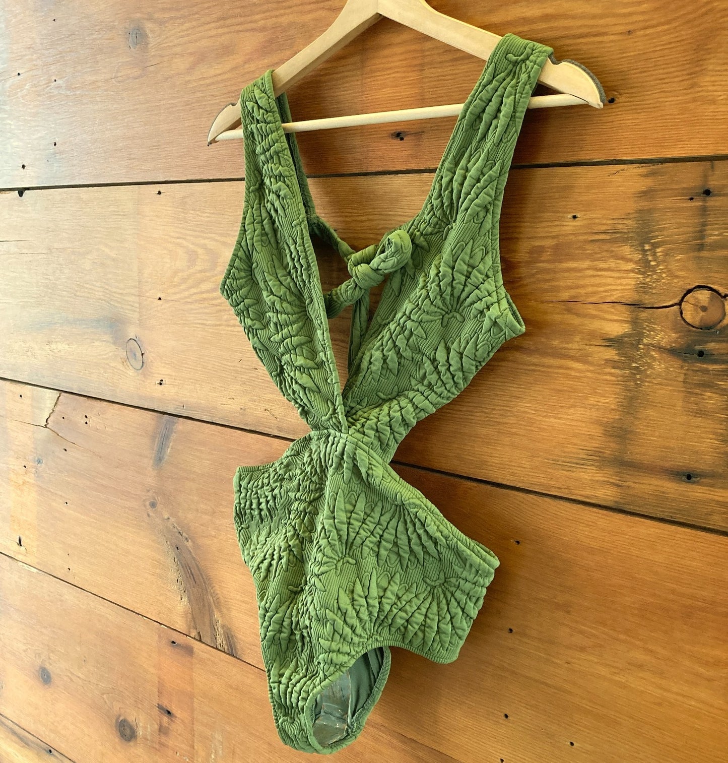 Farm Rio NEW Green Copabanana One Piece Swimsuit - Size L - 0715DP