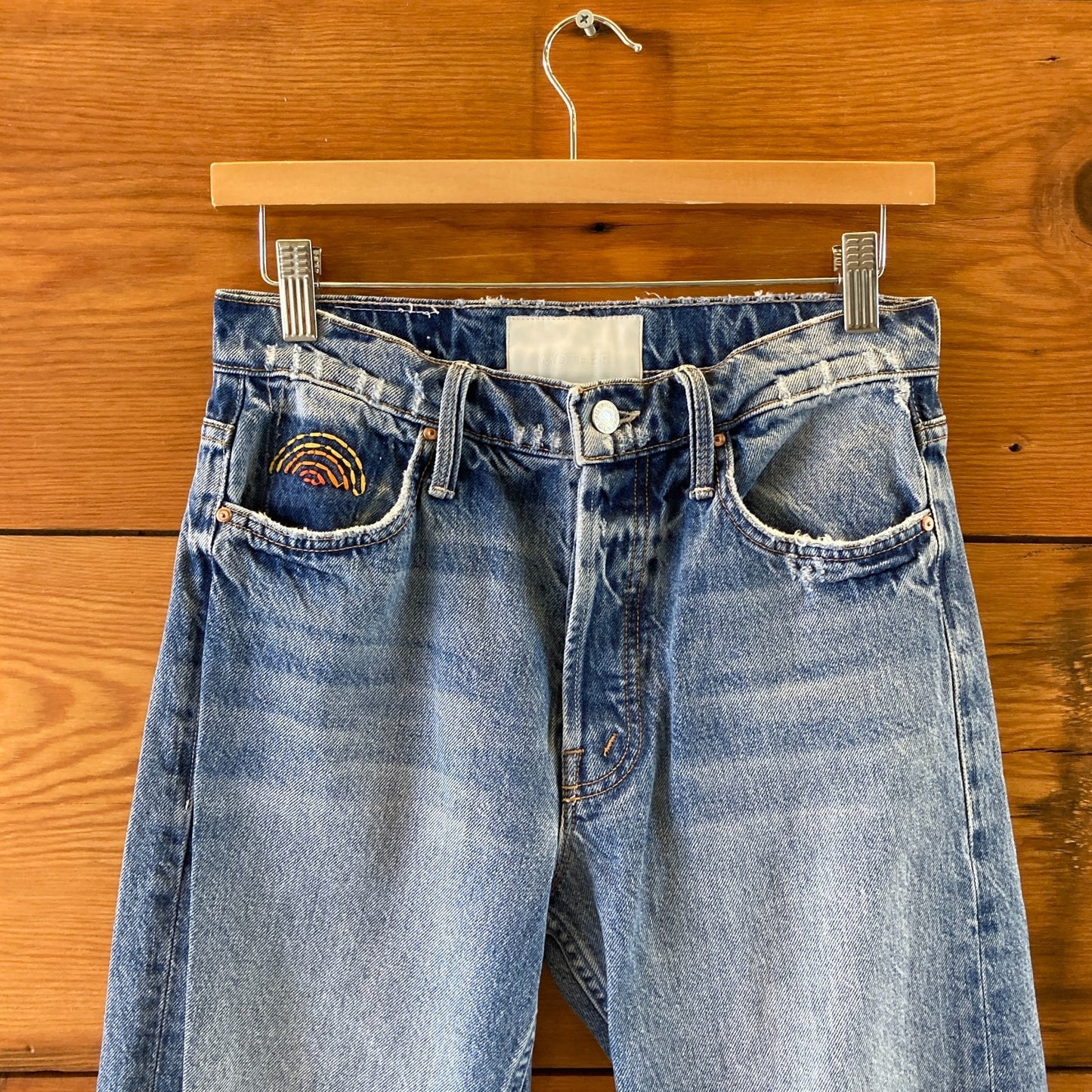 Mother Superior Tomcat Ankle Jeans Take Me Even Higher Wash - Size 27 - 0704CM