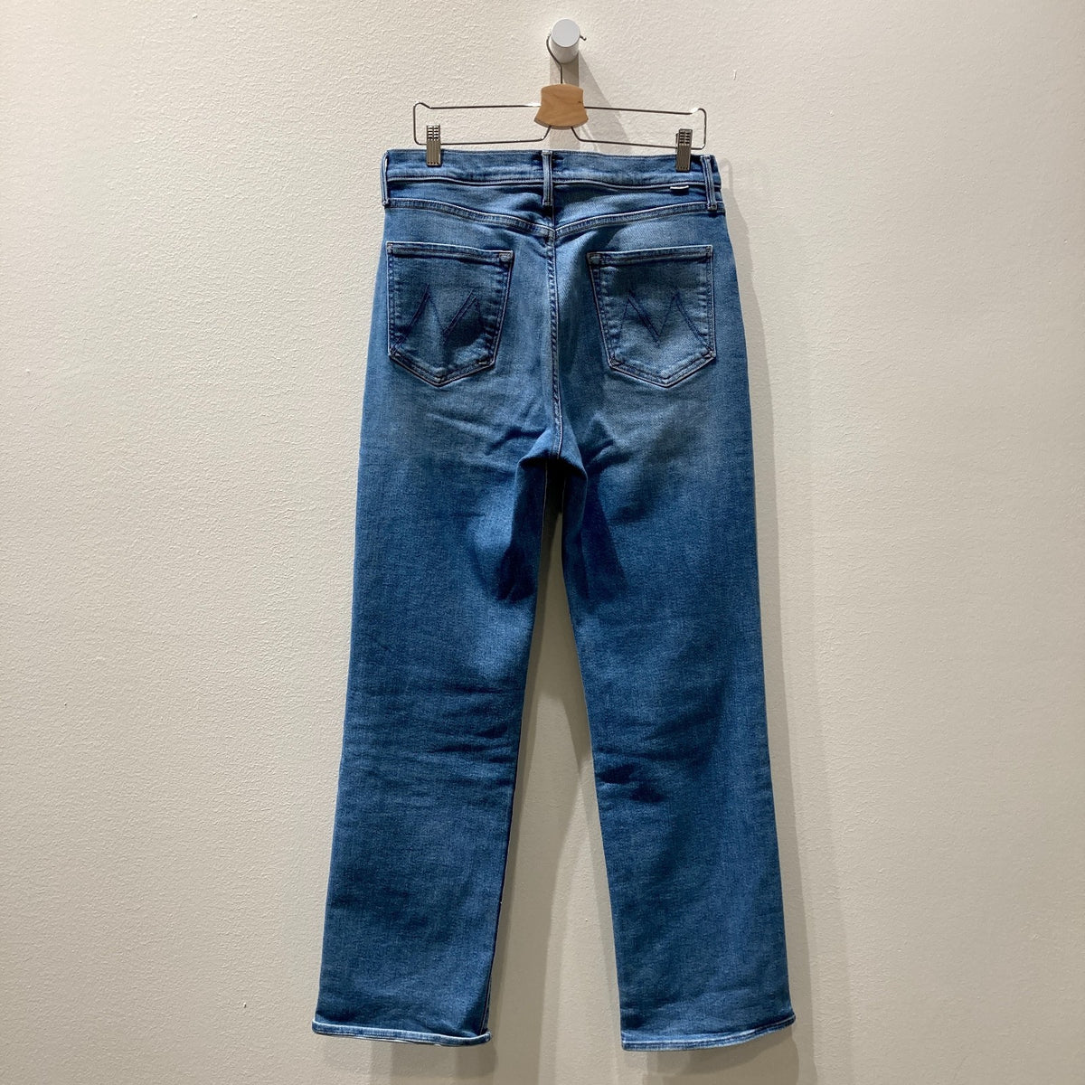 Mother $258 Fan Favorite Wash Kick It Straight Leg Jeans - Size 33 - 0916KJ