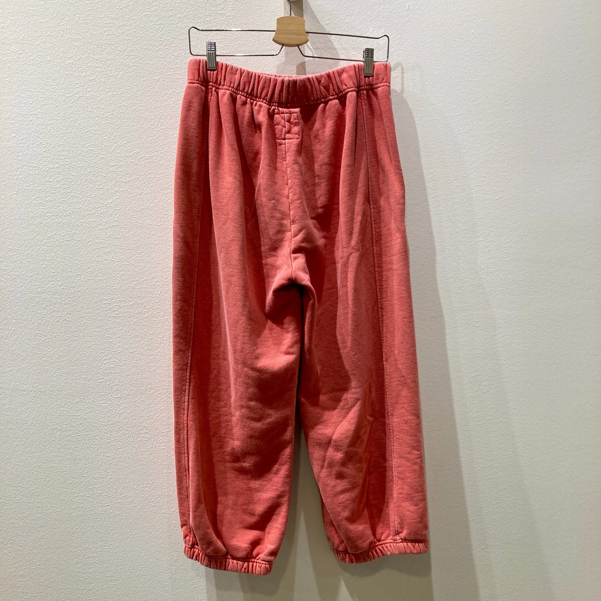 Le Bon Shoppe Coral Pink Pull On Balloon Jogger Sweatpants Pants - Sz L - 0624KB