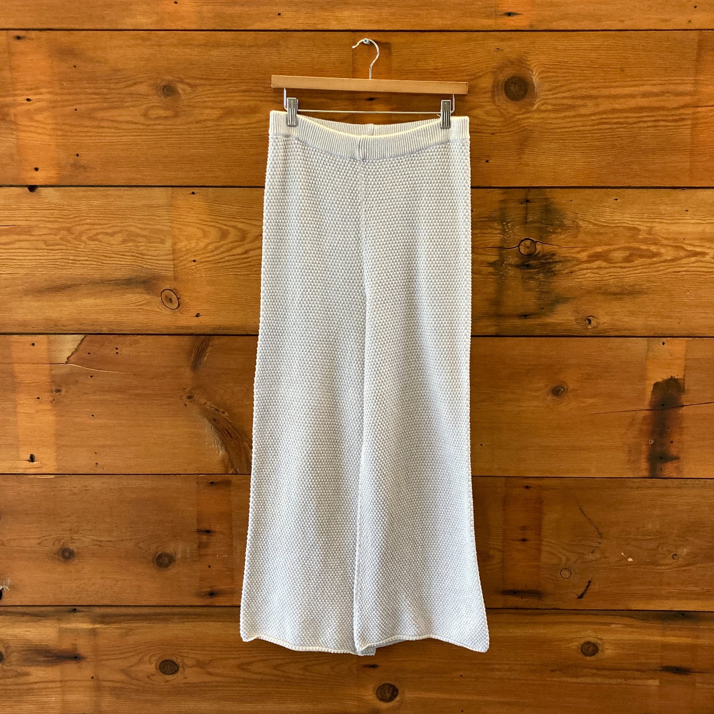 FP Beach Free People Oat Textured Hailee Sweater & Pants Set - Size S - 0419KM