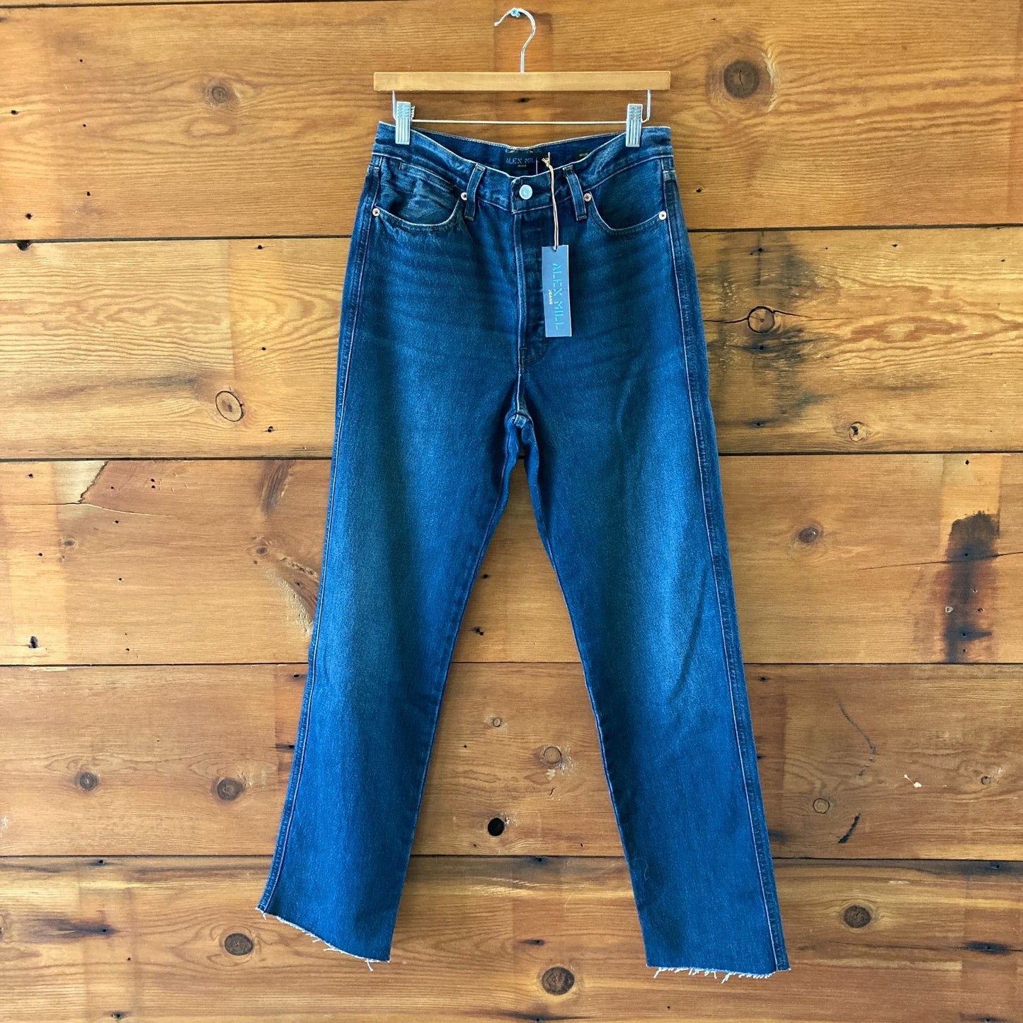 Alex Mill $225 Pheonix Carla High Rise Straight Leg Jeans - Sz 29 - NEW - 1120PK