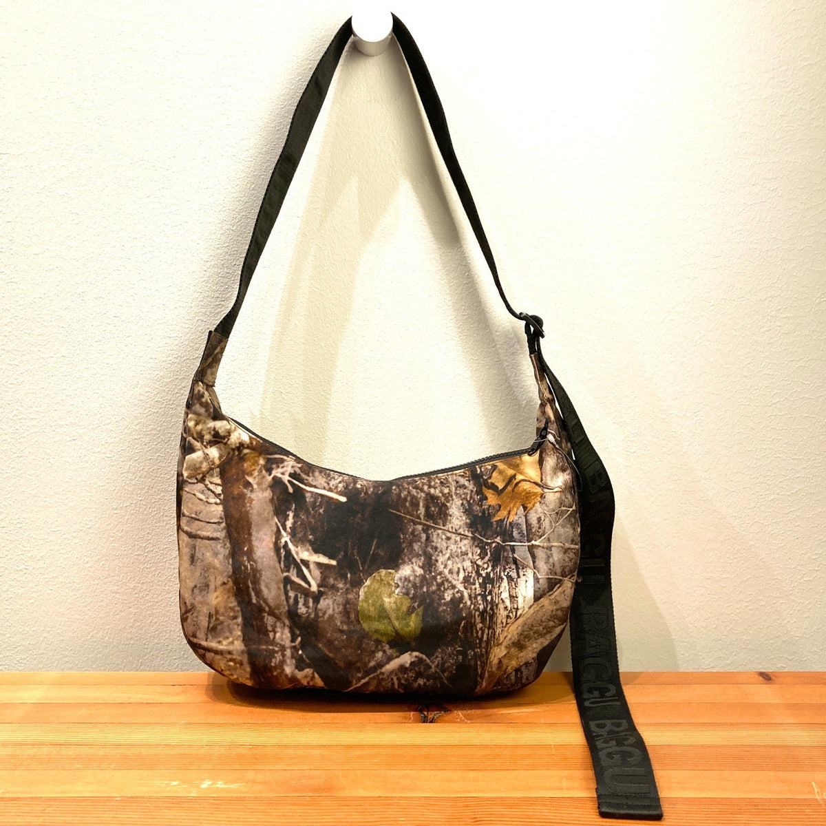 Baggu Photo Forest Medium Crescent Bag Camo Rare Print - 0312IG