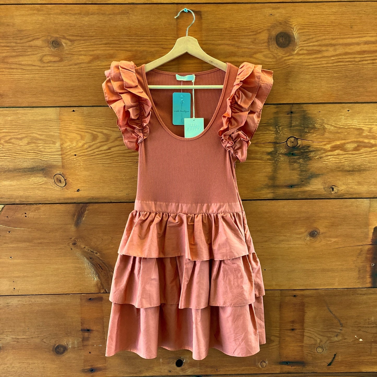 Ulla Johnson Auburn Hanna Tiered Ruffle Sleeveless Dress - Size 0 / XS - 0703SC