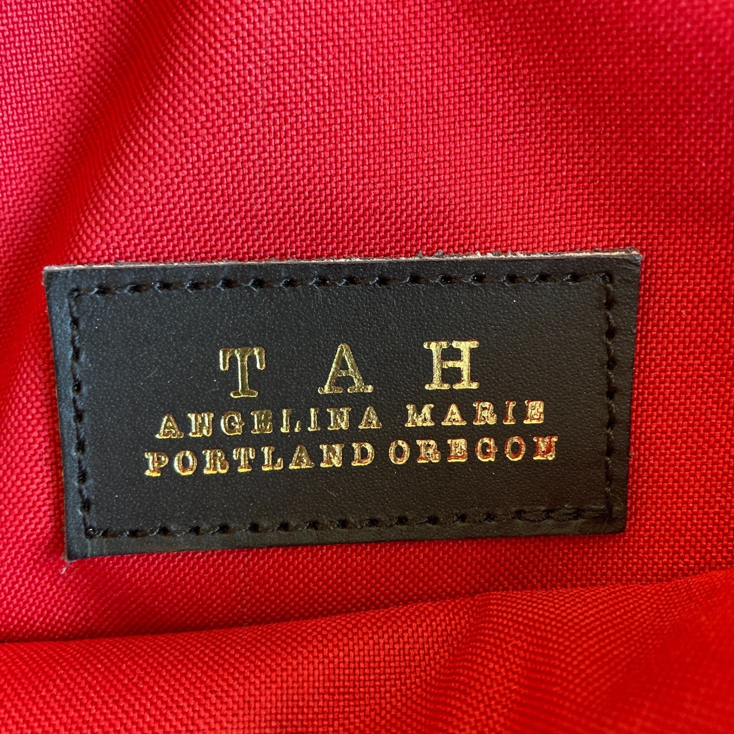 TAH Gray Leather $345 Commuter Fanny Pack Bag - 0926PB