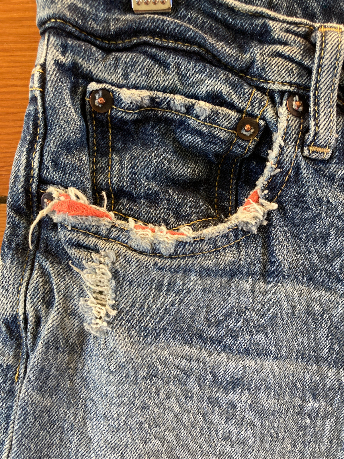 Moussy Medium Vintage Japan Made Straight Leg Howa Jeans - Size 29 - 4427SC