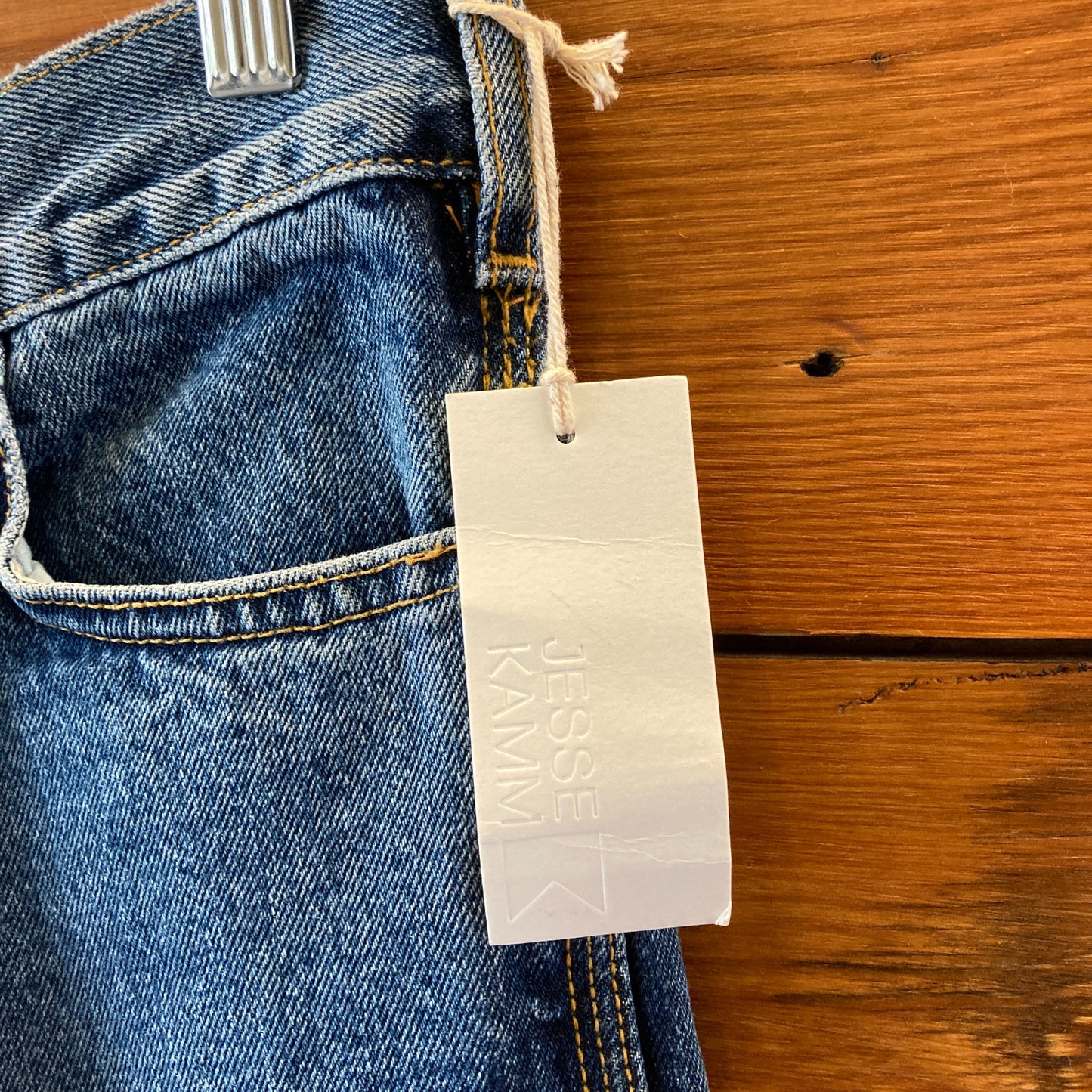 Jesse Kamm $425 High Waist Button Fly 225 Cowboy Jeans - Size 8 - NEW - 0611AJ