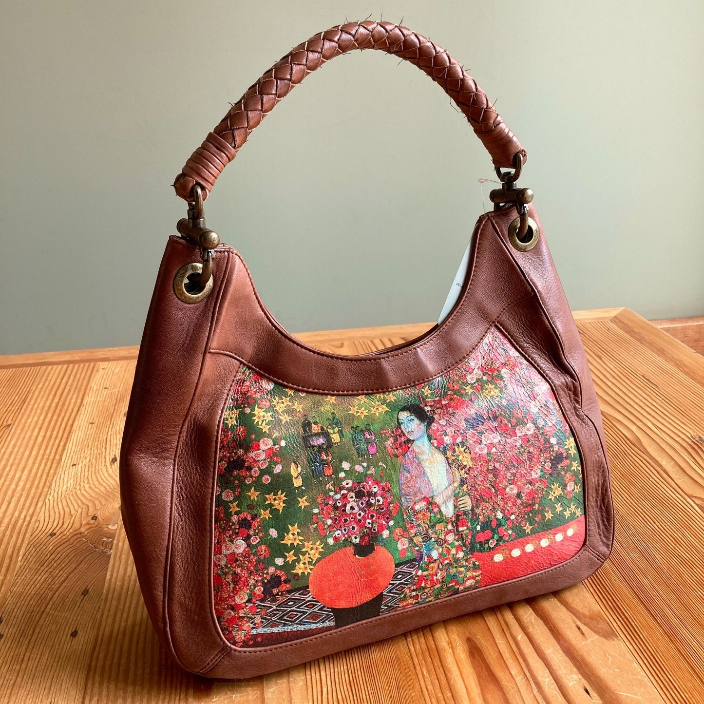 Icon Gustav Klimt Die Tanzerin Hobo Shoulder Purse Bag - NEW - 0416JW