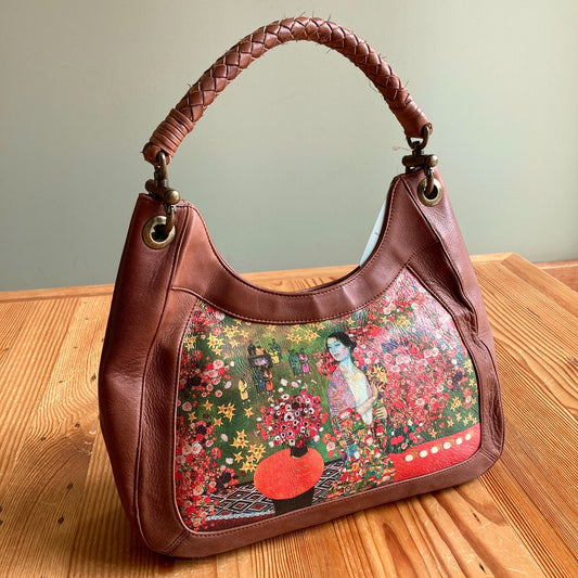 Icon Gustav Klimt Die Tanzerin Hobo Shoulder Purse Bag - NEW - 0416JW