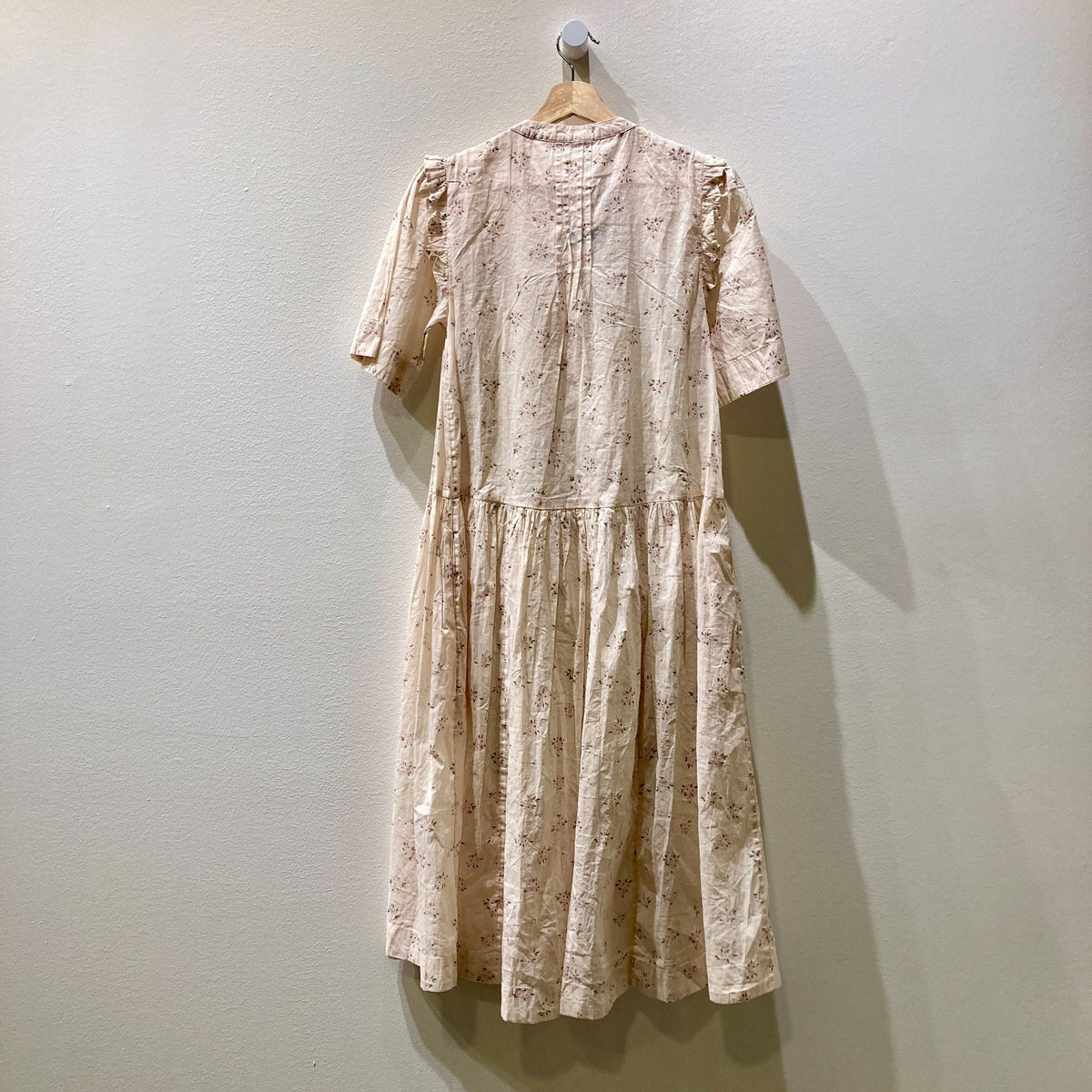 Free People Ivory Floral Print NEW Bella Mae Dress - Size M - 0206BS