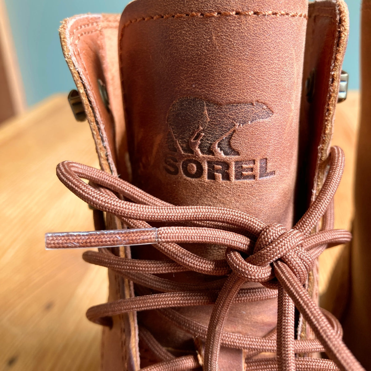 Sorel Womens Brown Hi-Line Lace Waterproof Boots w/ Box - Size 8 - 0121LC