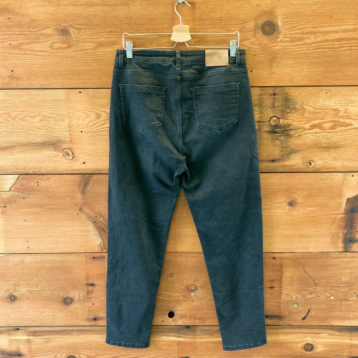 Ruti Black Iconic Stretch Denim Fitted Womens Jeans - Size 3 / 30 - 0815CJ