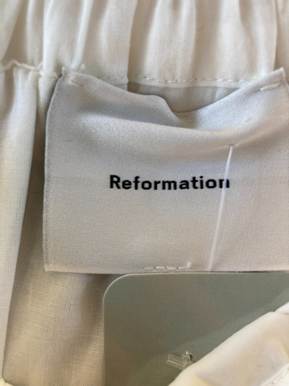 Reformation White Naya Tank & Skirt Two Piece Set - Size 0 - 1018RM