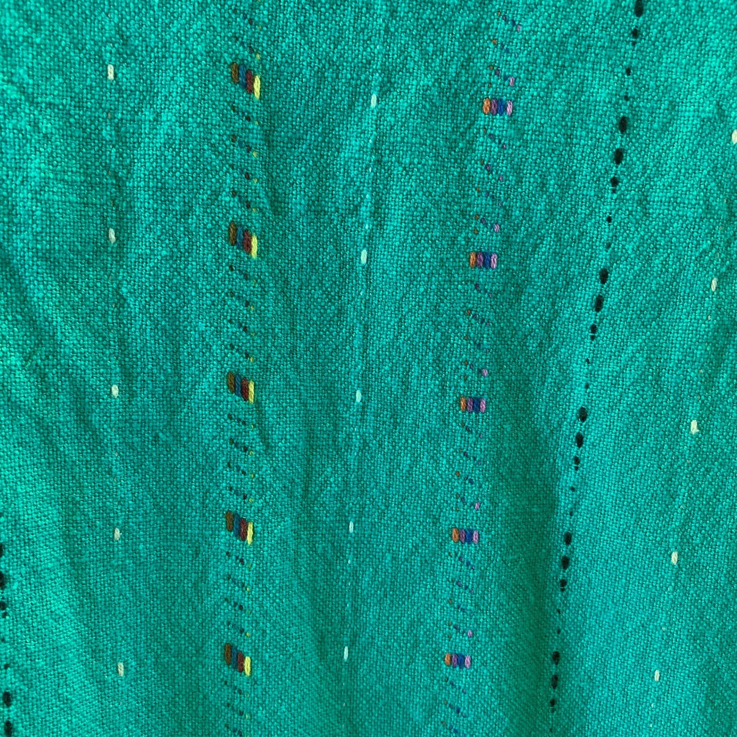 Ace & Jig Green Woven Print V-Neck Short Sleeve Tunic Top - Size S - 0519DS