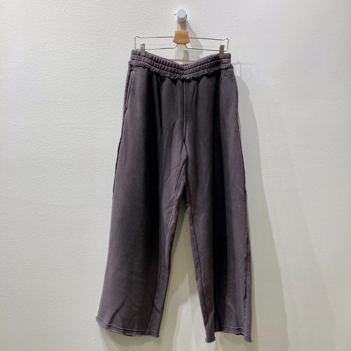 Honor the Gift $178 Free People Faded Black Pull On Pants - Sz L - NEW - 1122CT