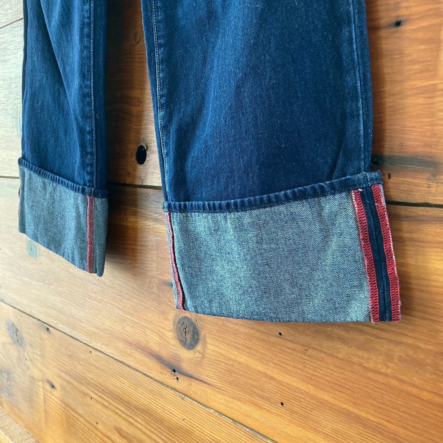 L'Agence $315 Dark Wash Ultra High Rise Miley Cuffed Jeans - Size 29 - 1114LH