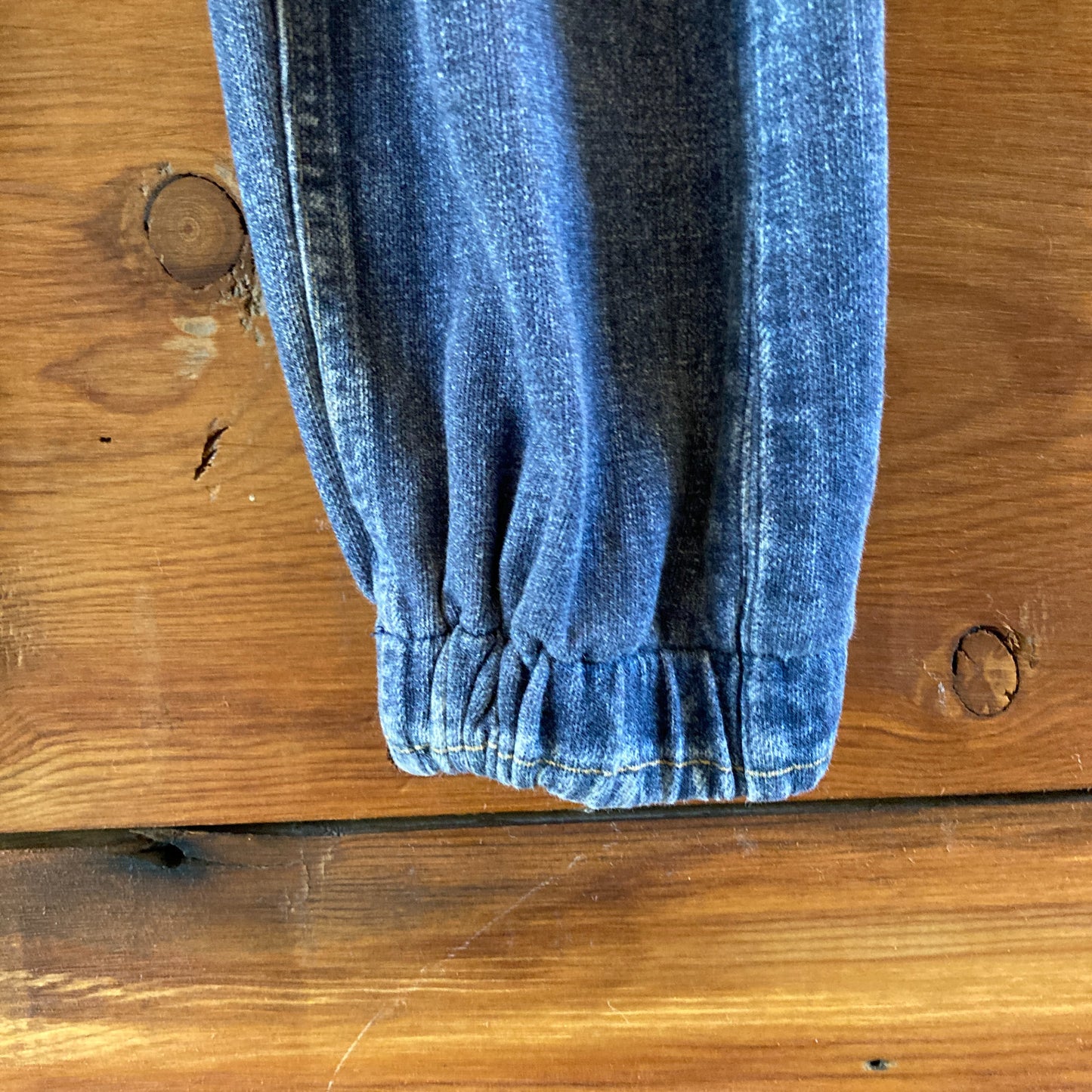 Rag & Bone Faux Denim Miramar Stretch Waist Jogger Jeans - Size S - 0224TP