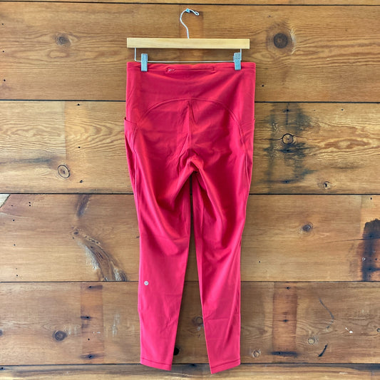 10 - Lululemon Dark Red NEW Swift Speed High Rise Tight 28" Legging Pants 0306CH