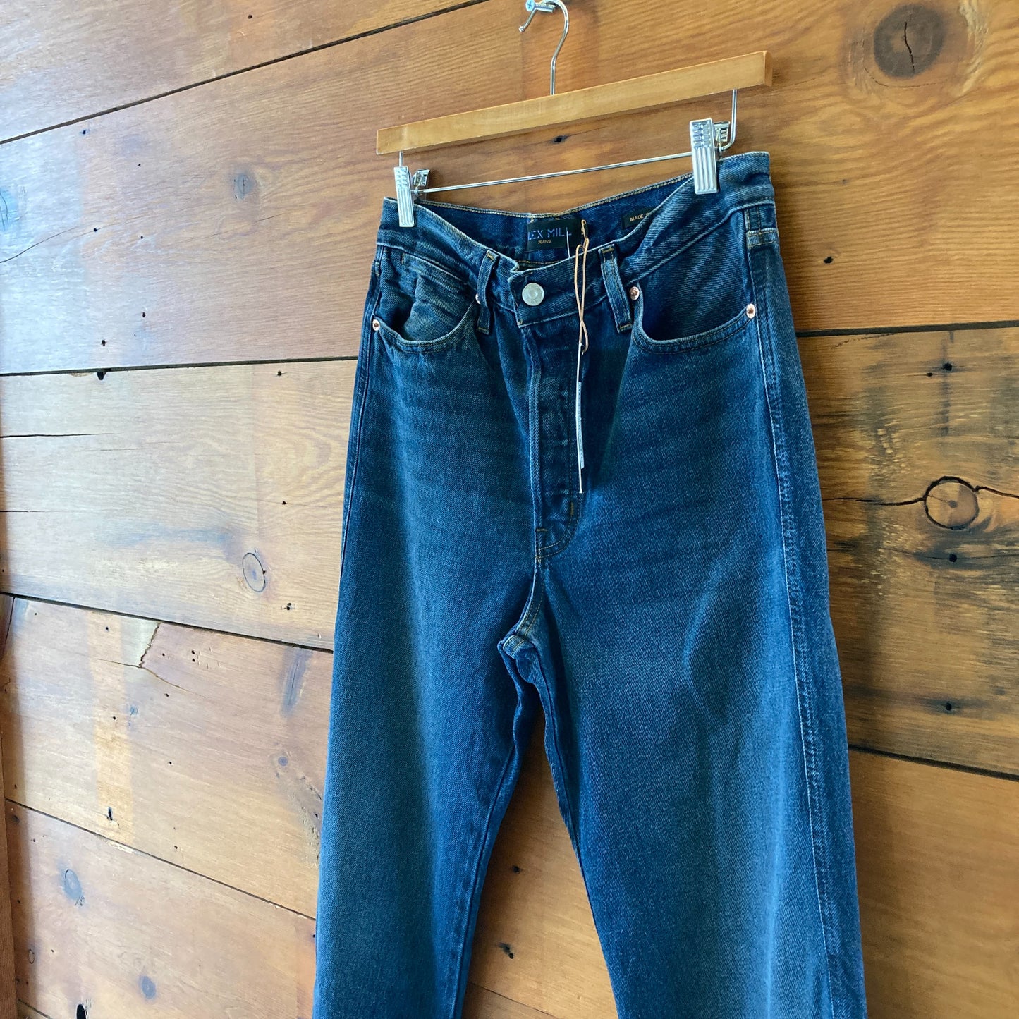 Alex Mill $225 Pheonix Carla High Rise Straight Leg Jeans - Sz 29 - NEW - 1120PK