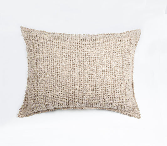 Amity Home $122 Natural Trawick Linen Standard Sham NEW w/o Packaging - 4427SC