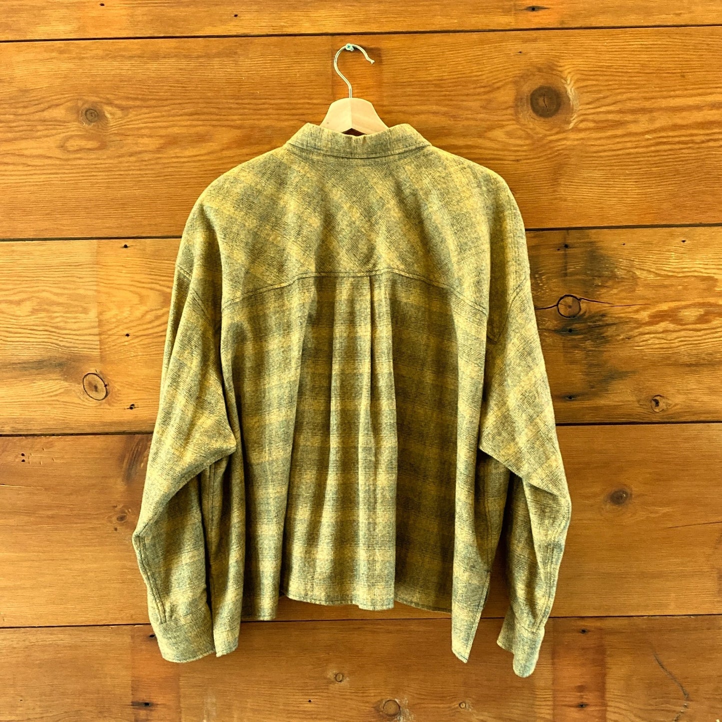 Etoile Isabel Marant Oversized Flannel Button Up Shirt - Size 42 / L - 1011SC