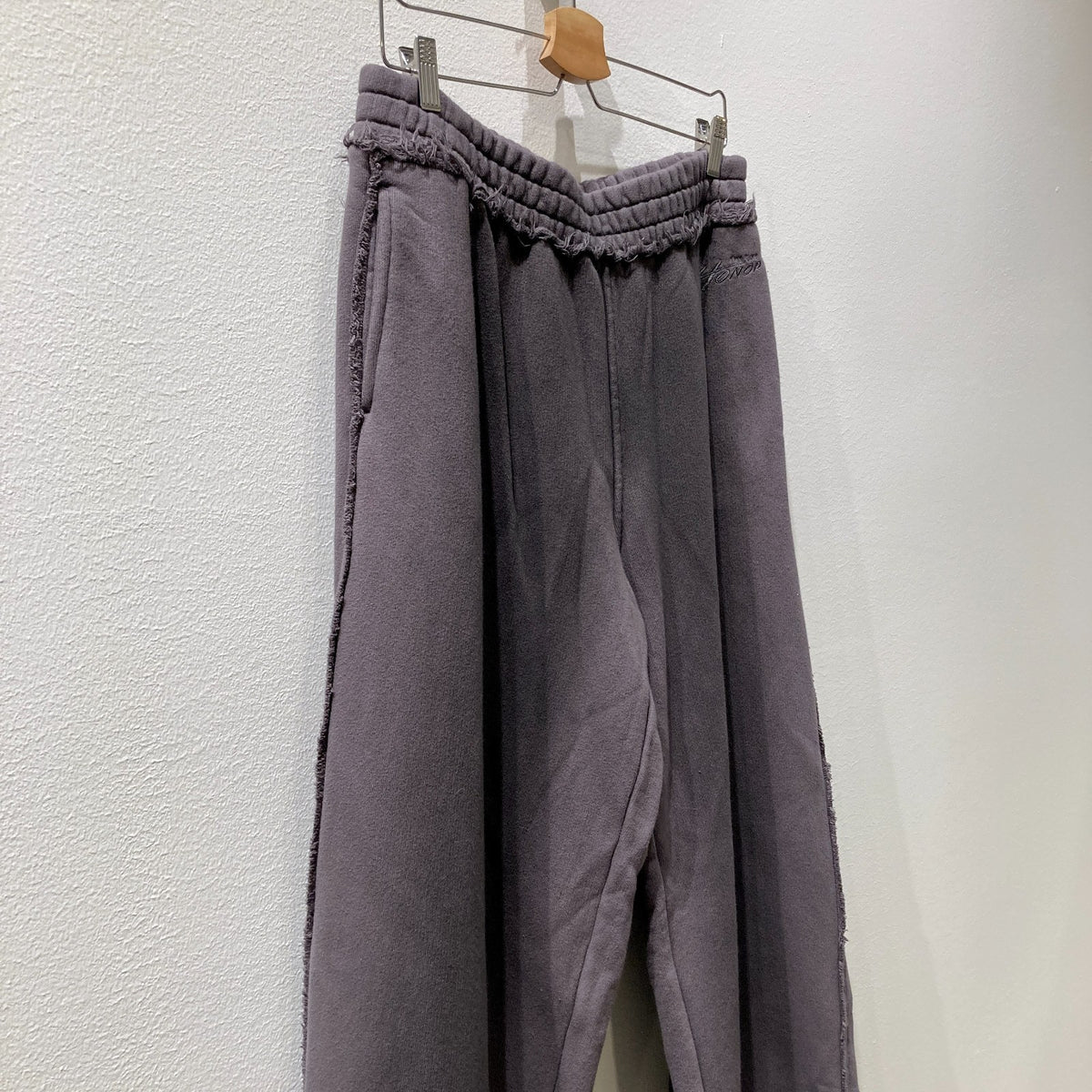 Honor the Gift $178 Free People Faded Black Pull On Pants - Sz L - NEW - 1122CT