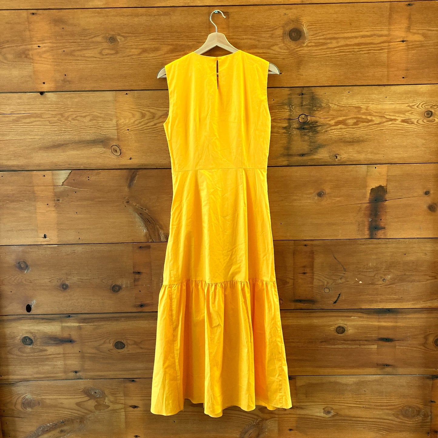 Sandro NEW $445 Acid Orange Sleeveless Rosie Midi Dress - Size 38 / S - 1016LD