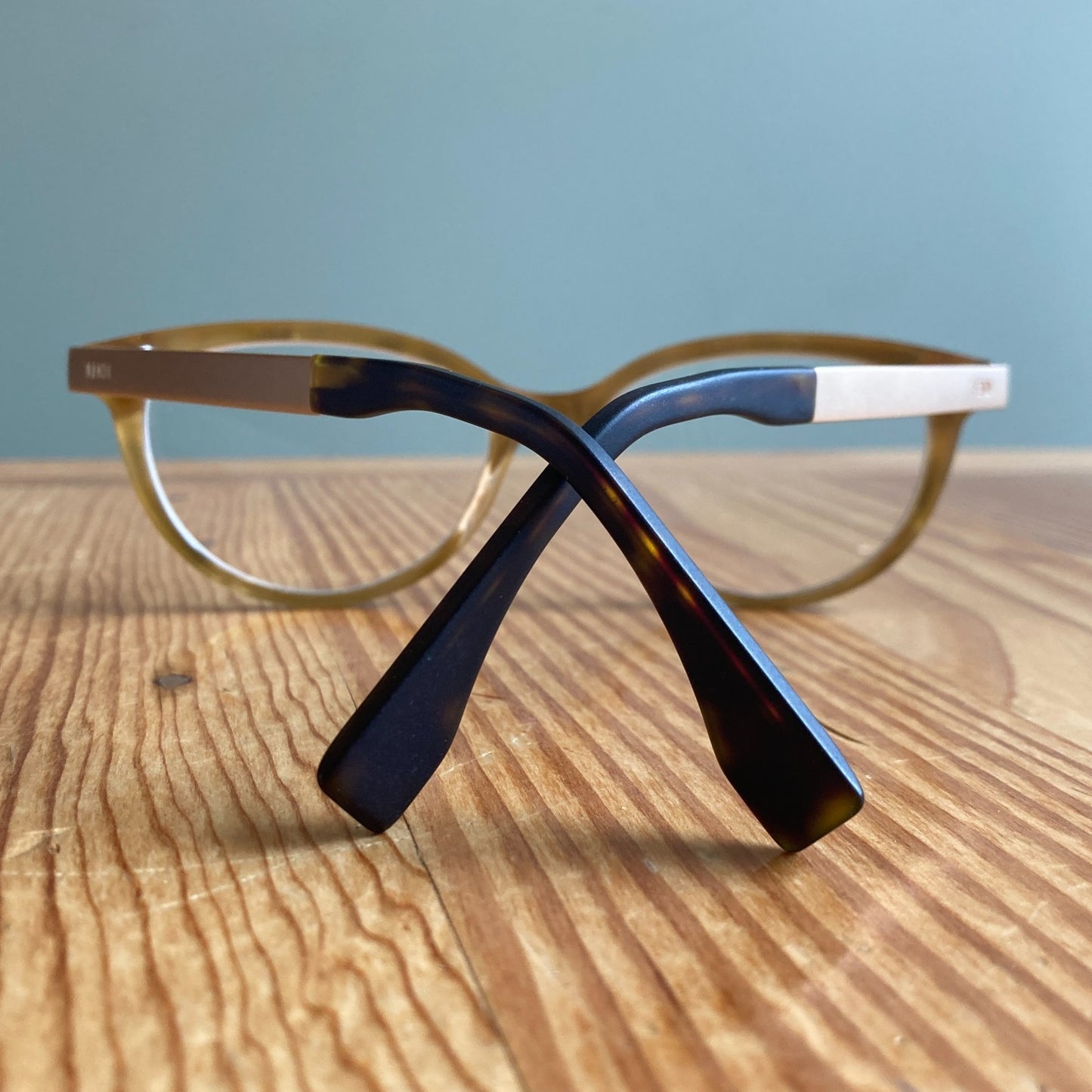 Fendi Tortoise Brown FF 0079 140 Made in Italy Eyeglasses Frames Only - 0413BB