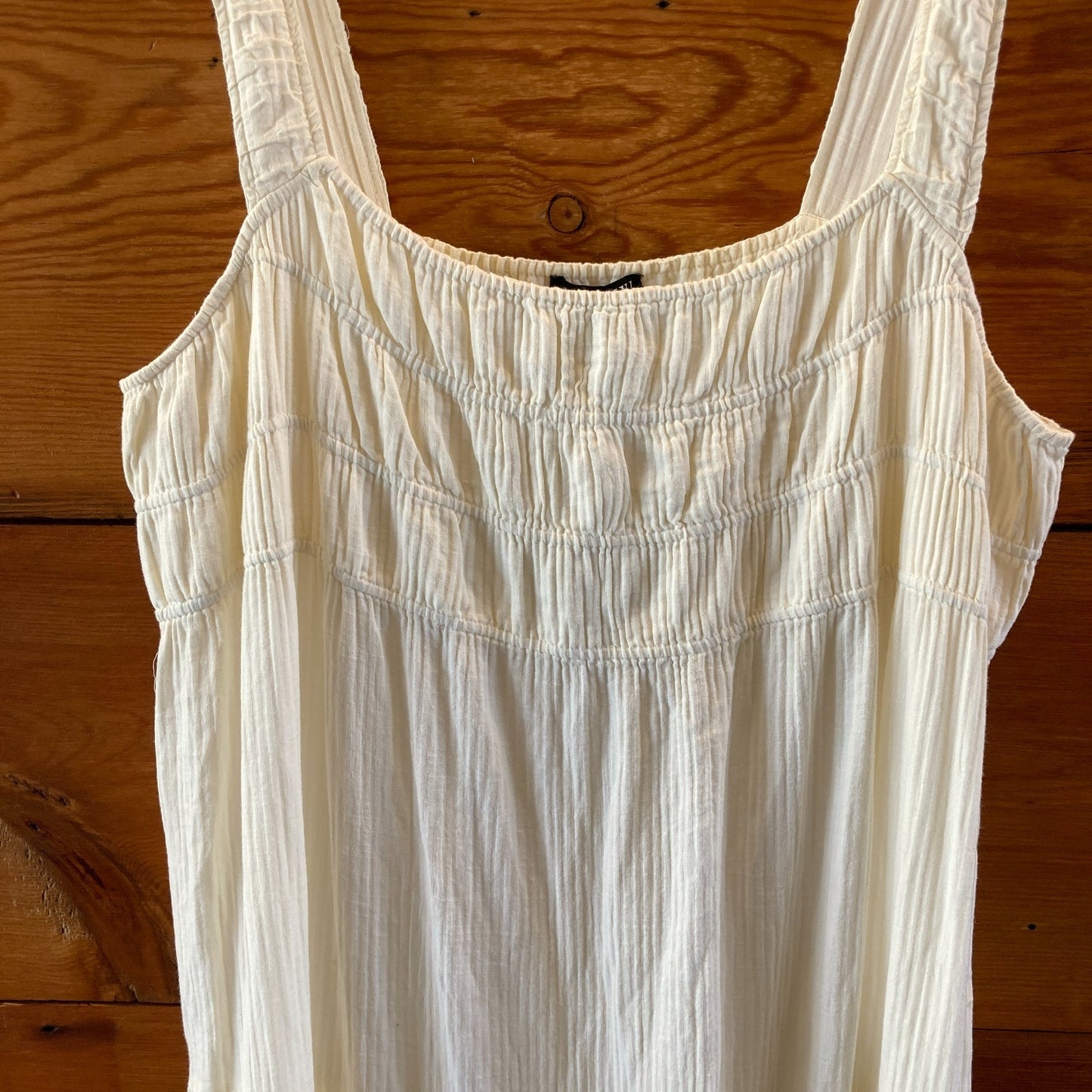 J Crew White Airy Gauze NEW $138 Sleeveless Tiered Maxi Dress - 0514AT
