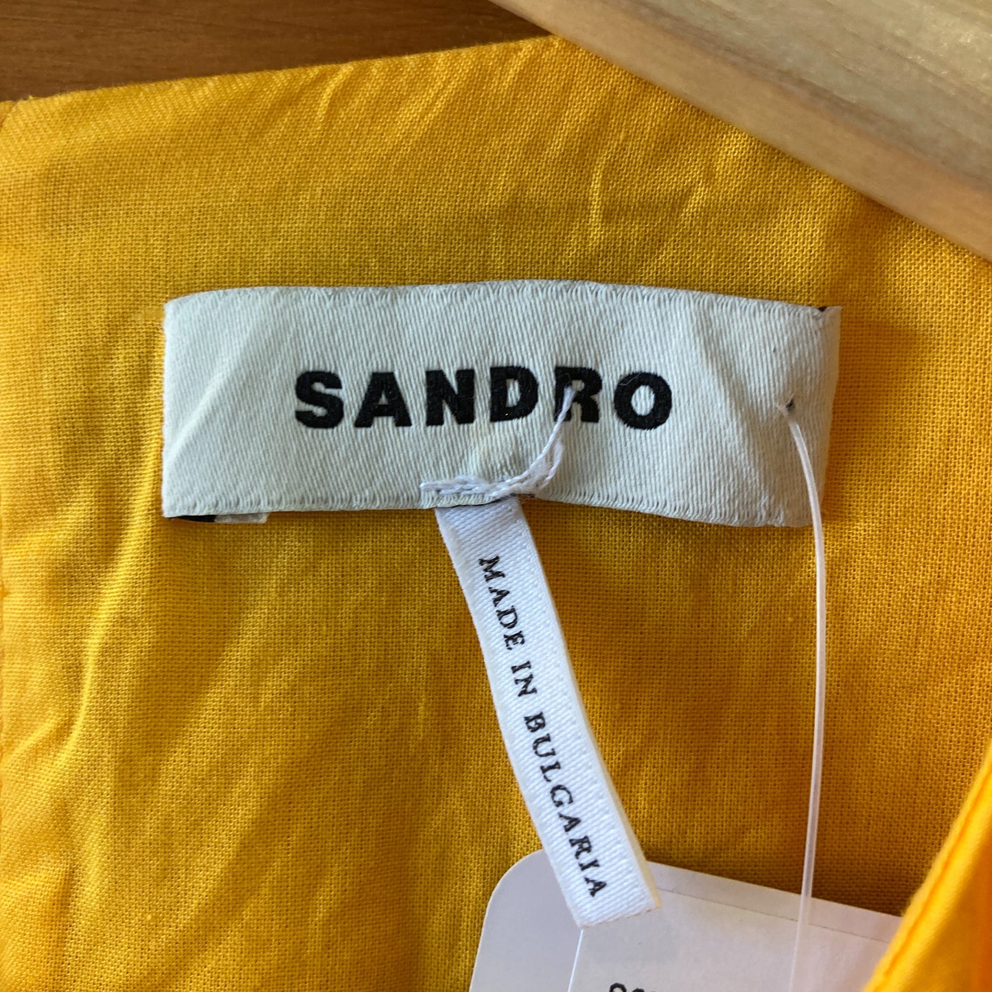 Sandro NEW $445 Acid Orange Sleeveless Rosie Midi Dress - Size 38 / S - 1016LD