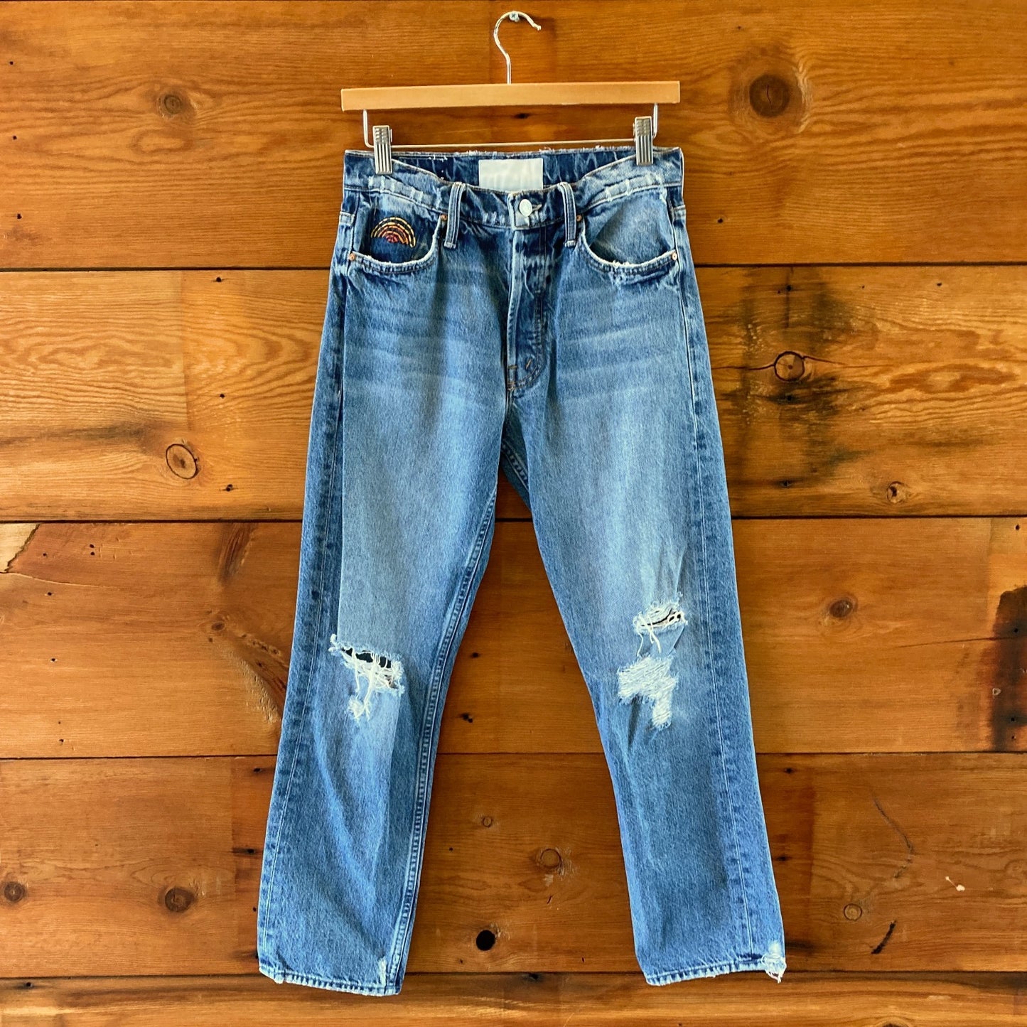 Mother Superior Tomcat Ankle Jeans Take Me Even Higher Wash - Size 27 - 0704CM