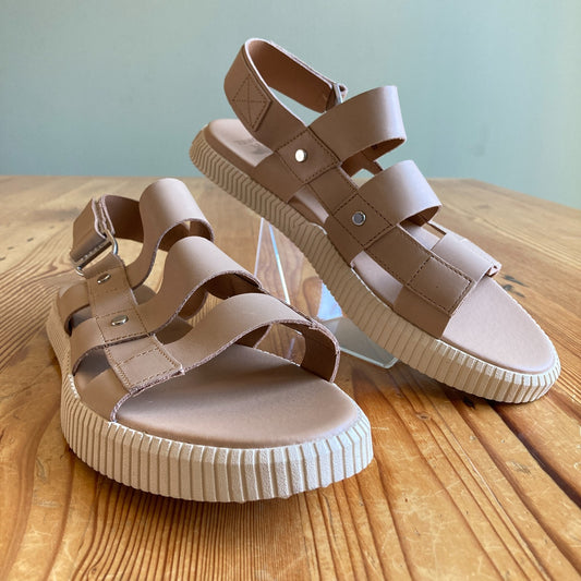 Sorel Beige Ona Ave Slingback Sandals Shoes - Size 10.5 - NEW - 1206HP