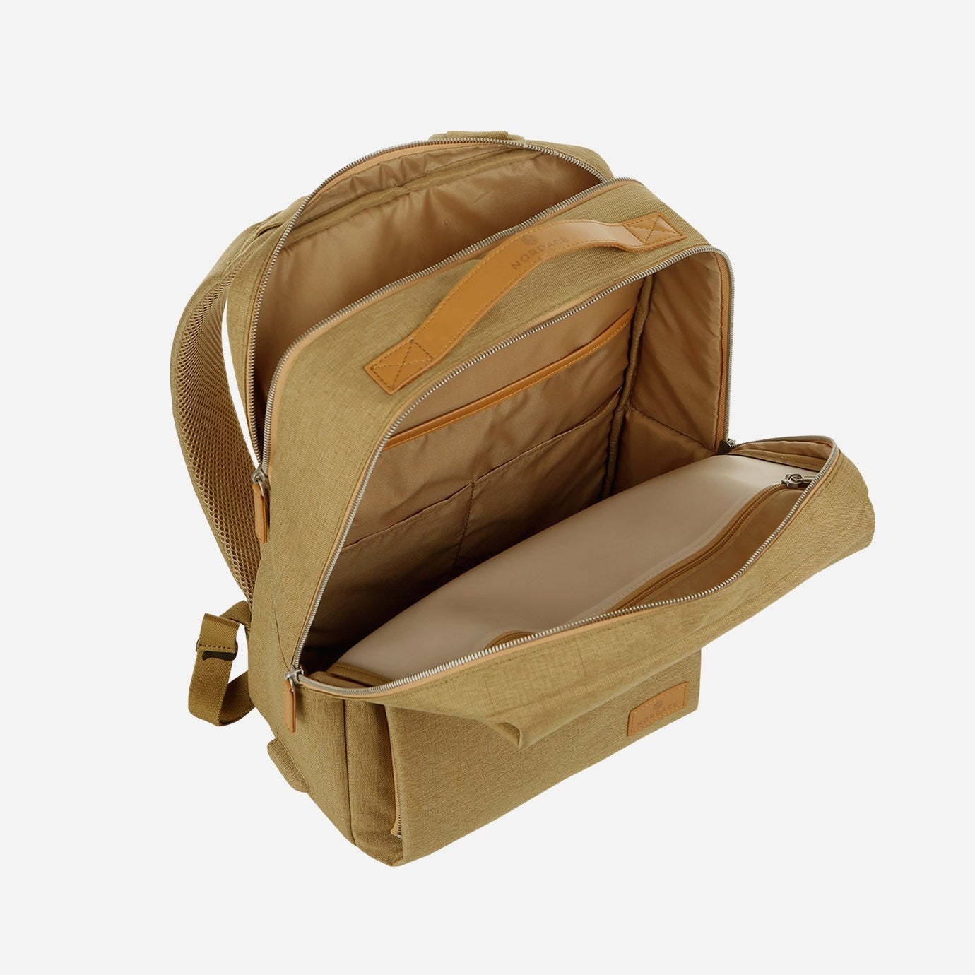 Nordace Khaki Siena Original Travel Laptop Backpack - 1124TA