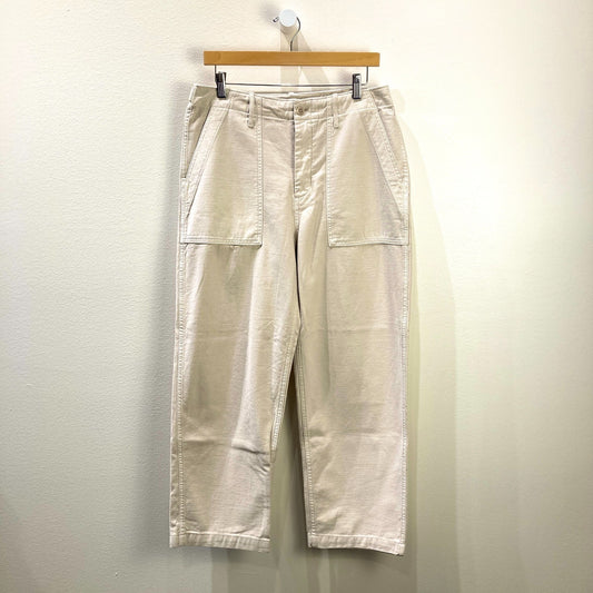 Outerknown Oatmeal NEW Westbound Utility Womens Pants - Size 30 - 0721DK