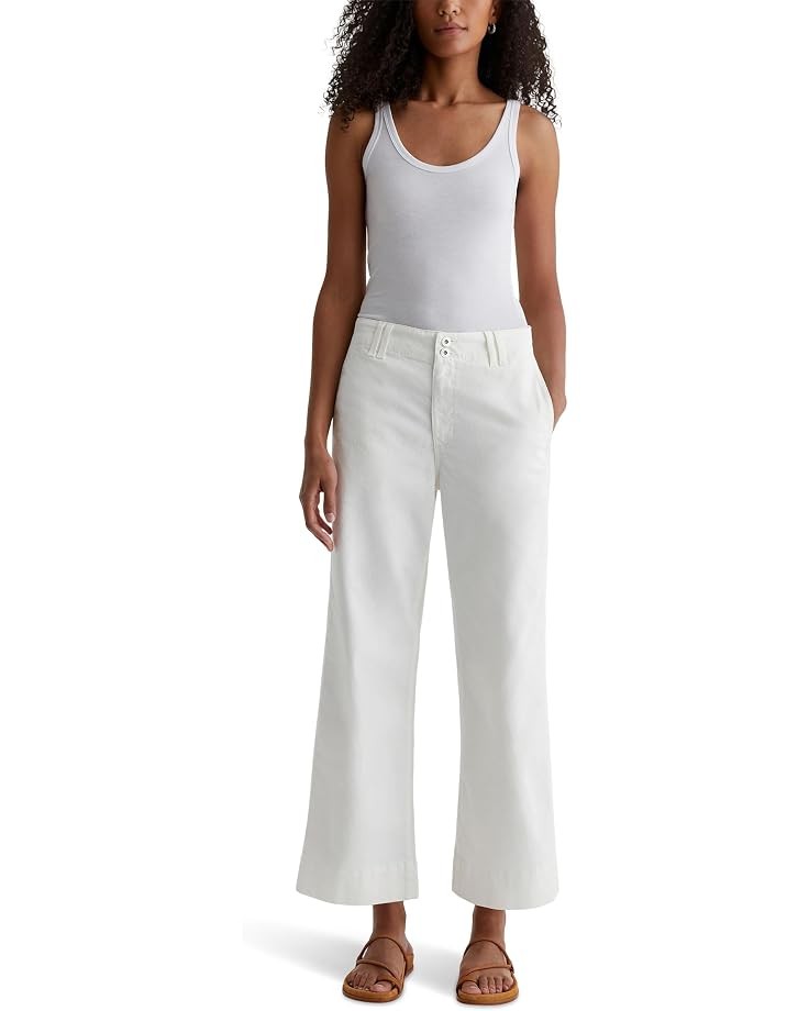 AG Adriano Goldschmied $235 Powder White Natasha Jeans - Size 28 - NEW - 4427SC