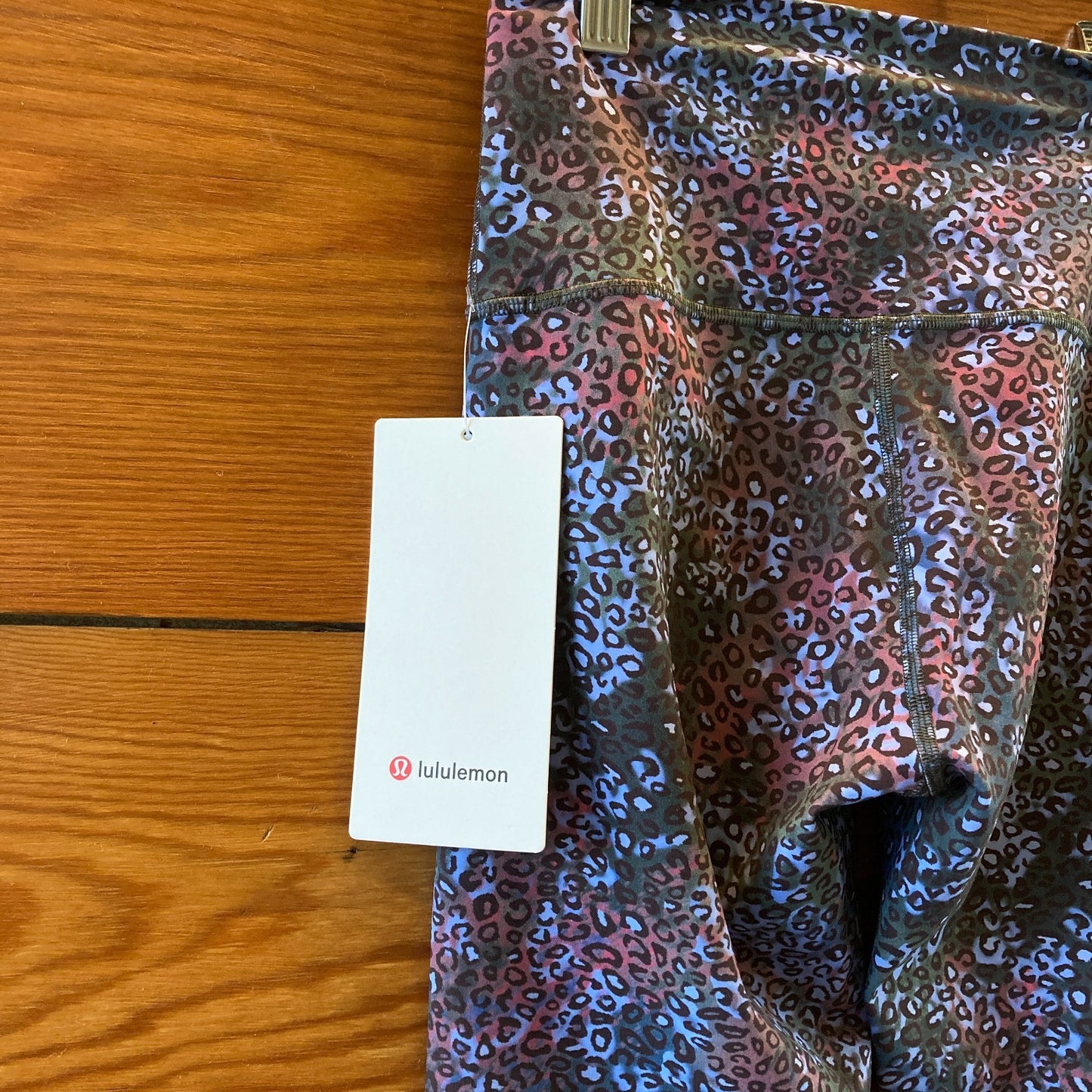 4 - Lululemon $98 Wunder Train Leopard HR Tight 25" Leggings Pants NEW 0927EK