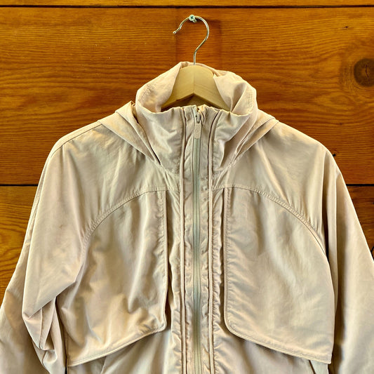 Lululemon Pink Cropped Hooded Always Effortless Jacket - Size 2 / XS - 1009FM